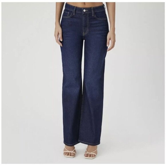 Forever 21, 90’s Fit Jeans, NWT, Juniors Size 28, High Rise, Straight Leg - Picture 1 of 7